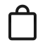 shopping bag icon