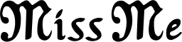 Miss Me Logo