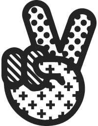 Peace Out Skincare Logo