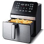 8-Quart Gourmia Digital Air Fryer w/ 12 One-Touch Functions
