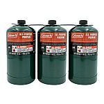 3-Pack 16-Oz Coleman Propane Portable Fuel Cylinders