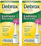2-Pack 0.5-Oz Debrox Ear Wax Removal Drops