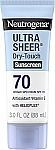 3-Oz Neutrogena SPF 70 Sunscreen Lotion