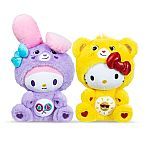 2-Piece 10" Care Bears x Hello Kitty Plush