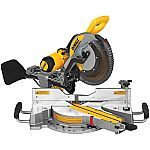 DeWALT 12" Double Bevel Corded Sliding Compound Miter Saw + Compact Stand