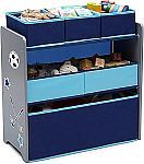 6-Bin Delta Children Design and Store Toy Organizer