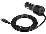 Amazon Basics 30W USB Car Charger, 1 USB-C (18W) Cable