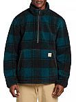 Carhartt Men's Quarter-Zip Sherpa Pullover Sweatshirt