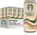12-Pk of 15-oz Starbucks Doubleshot Energy Drink Coffee