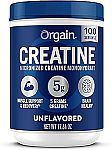 Orgain Creatine Monohydrate Micronized Powder 5g, 100 Servings