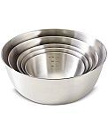 5-pc Art & Cook Nesting Stainless Steel Mixing Bowl Set