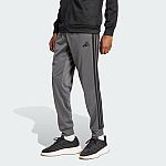 Adidas Men's 3 Stripes Tricot Tapered Track Pants