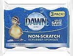 3-pack Dawn Non-Scratch Kitchen Dish Sponges