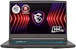 MSI Thin 15 15.6” 144Hz FHD Gaming Laptop (i5-12450H RTX 2050 16GB 512GB)