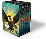 Percy Jackson and the Olympians 5 Book Paperback Boxed Set (w/poster)