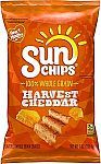 7 Oz Sunchips Multigrain Snacks Harvest Cheddar