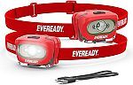 2-pack Eveready HDLLP LED Rechargeable Headlamps, 200 Lumens