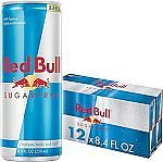 12-Count 8.4oz Red Bull Sugar Free Energy Drink (Original)