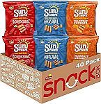 40-Count 1 Ounce SunChips Multigrain Snacks, Variety Pack
