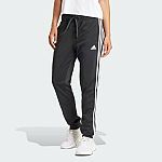 adidas women Primegreen Essentials Tapered 3-Stripes Track Pants