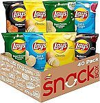 40-Pack 1-Oz Lay's Potato Chips (Variety Pack)