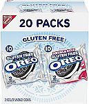 20 Count OREO Gluten Free Original & Double Stuf Chocolate Sandwich Cookies