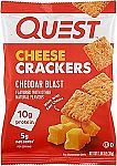 12-pack Quest Nutrition Cheese Crackers 1.06 oz Bag