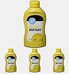 4-Pack 14-Oz Happy Belly Yellow Mustard