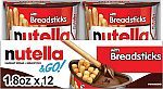 12-pack Nutella & GO! Hazelnut and Cocoa Spread with Breadsticks