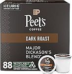 88ct Peet's Coffee Dark Roast Coffee Pods