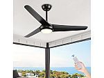 KINDLOV 52" Ceiling Fans with Lights