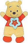 Disney Baby Winnie The Pooh Sensory Blanky w/ Crinkle & Teether Feet