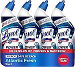 4-pack 24 Oz Lysol Toilet Bowl Cleaner Gel
