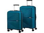 American Tourister Airconic Hardside Expandable Luggage with Spinners 2PC SET (Carry-on/Medium)