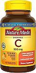 60-Ct Nature Made Chewable Vitamin C 500 mg