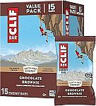 15-Pack 2.4-Oz Clif Bar Energy Bars (Chocolate Brownie)