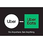 15% off Gift Card at Target: Uber, Uber Eats, H&M & More