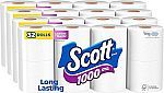 32-Rolls Scott 1000 Sheets Per Roll 1-ply Toilet Paper