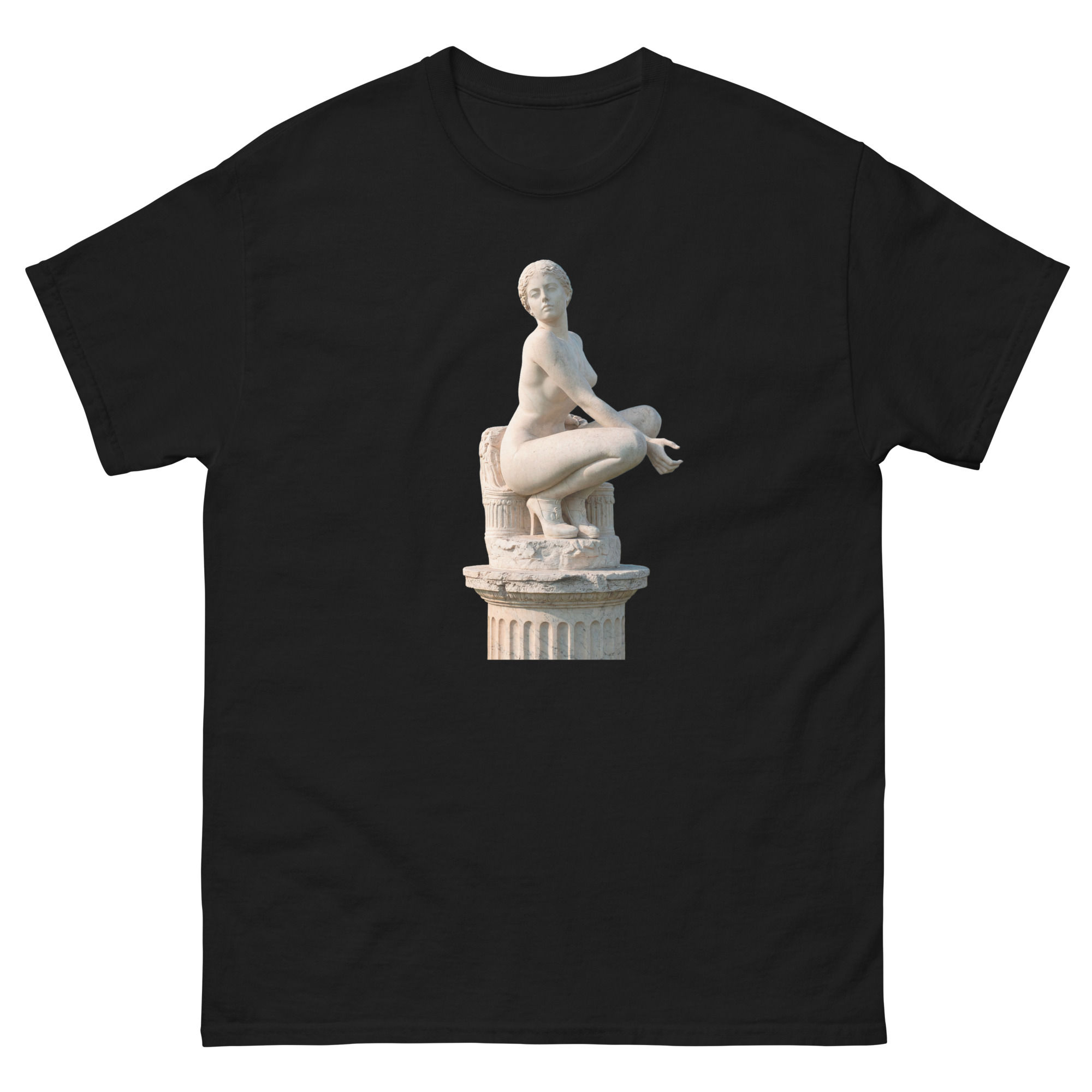 Merch - T Shirt Statue White