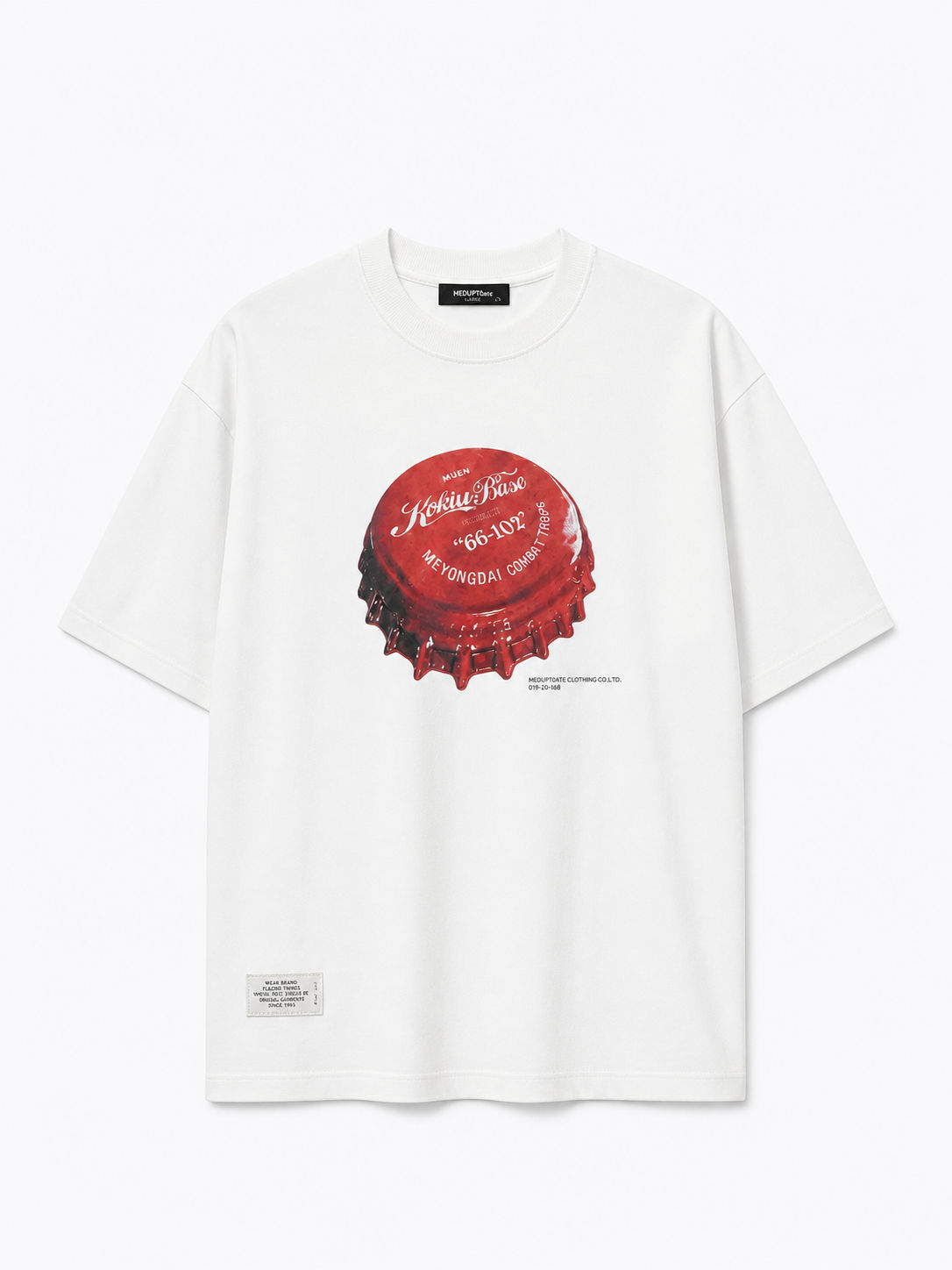 Cap Print - White