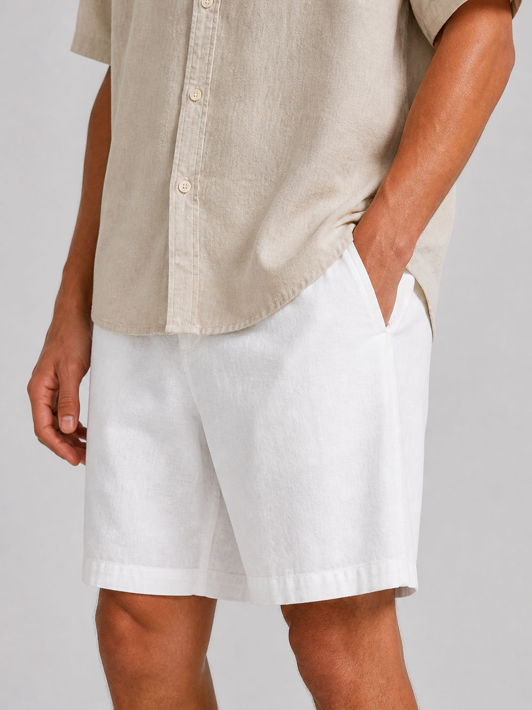 Short Linen-W