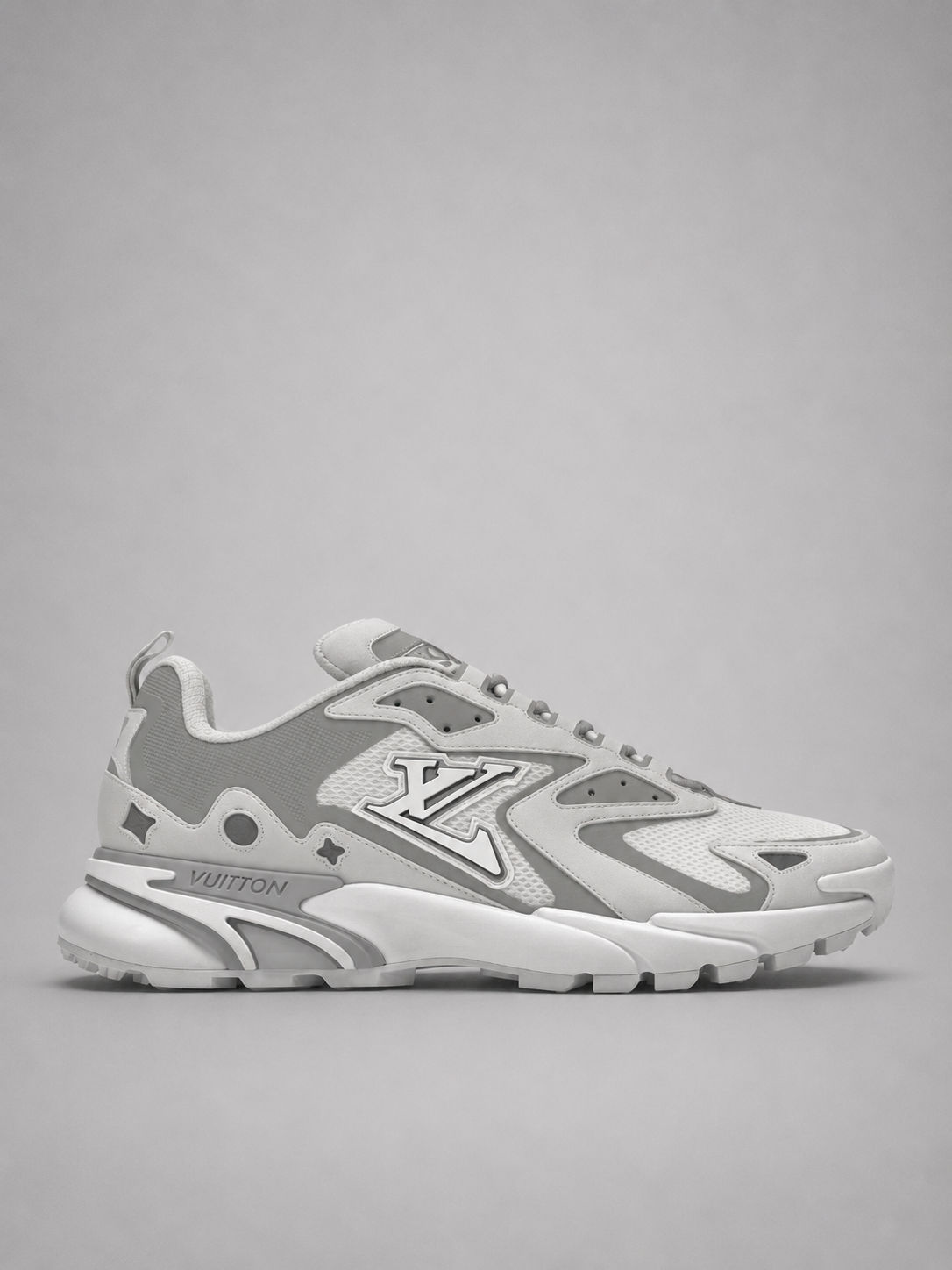 LV runner tatic sneakers 'white grey'