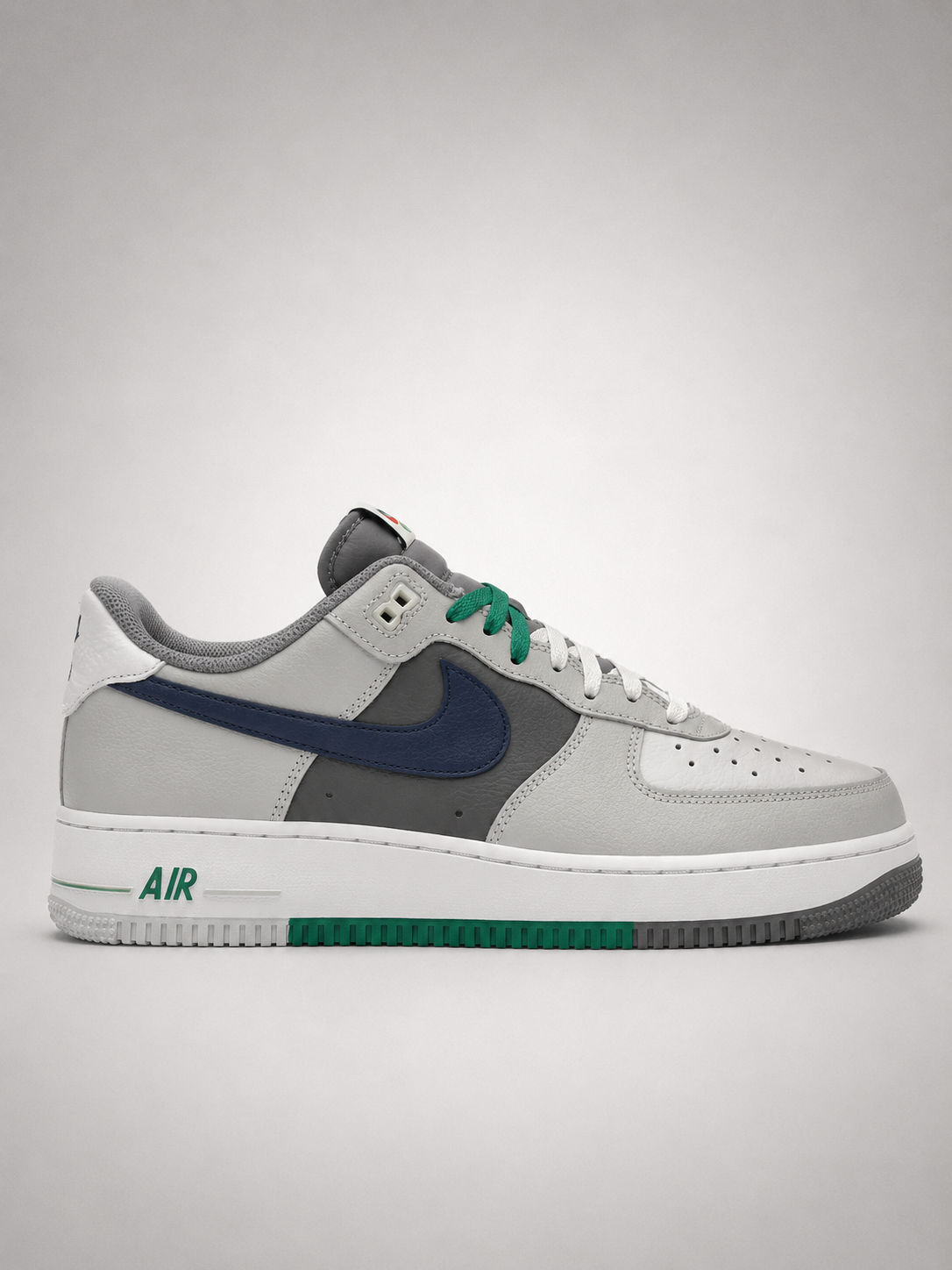 Nike Air Force 1 Low '07 LV8 Split Light Silver Deep Royal Blue
