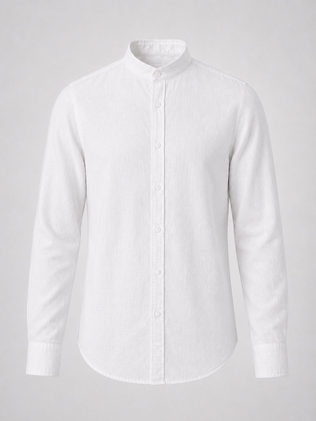White Linen Shirt - 1056