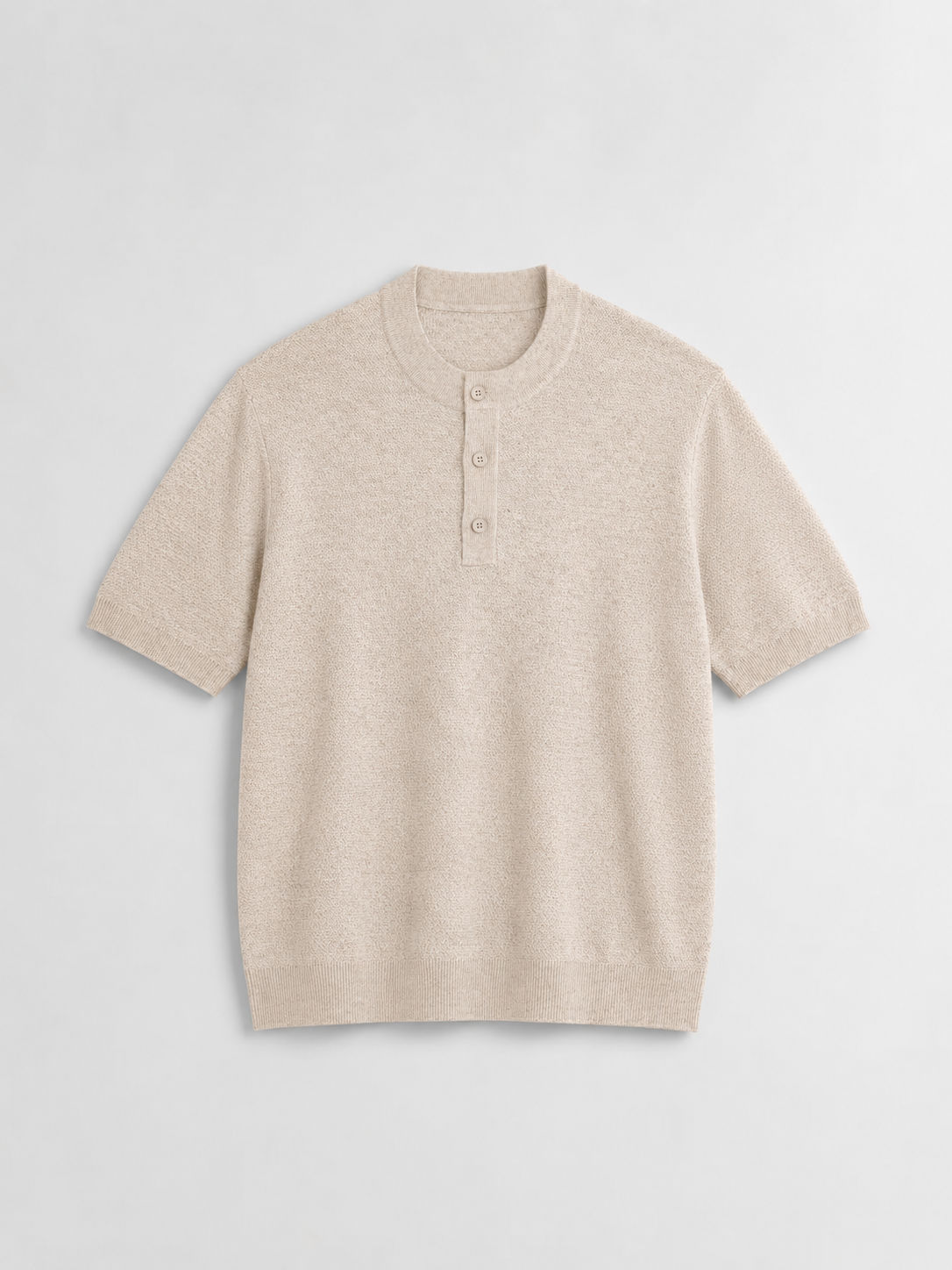 Knit MN polo - B - 6006