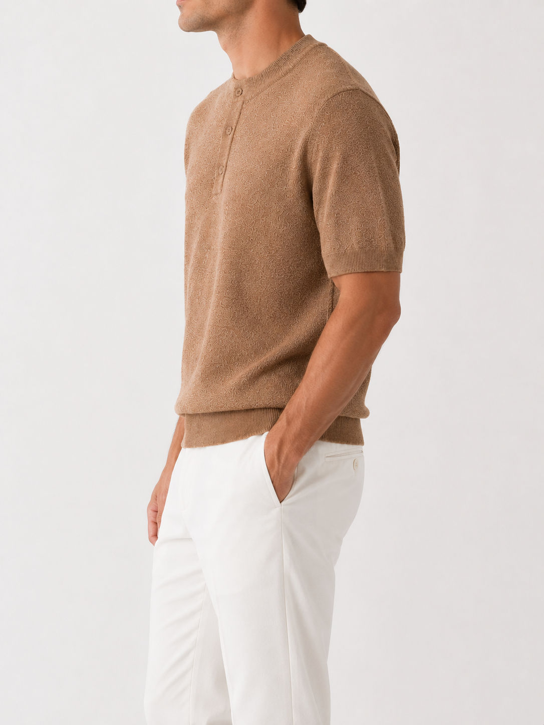 Knit MN polo - BR - 6006