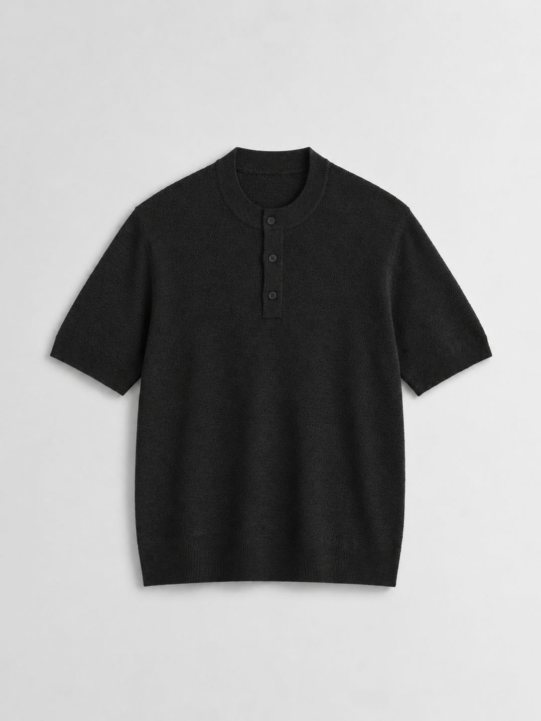 Knit MN polo - BL - 6006