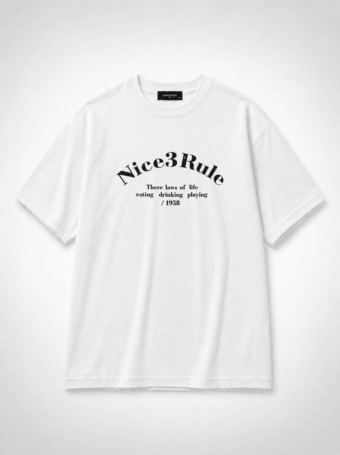 3 Rules Print - W