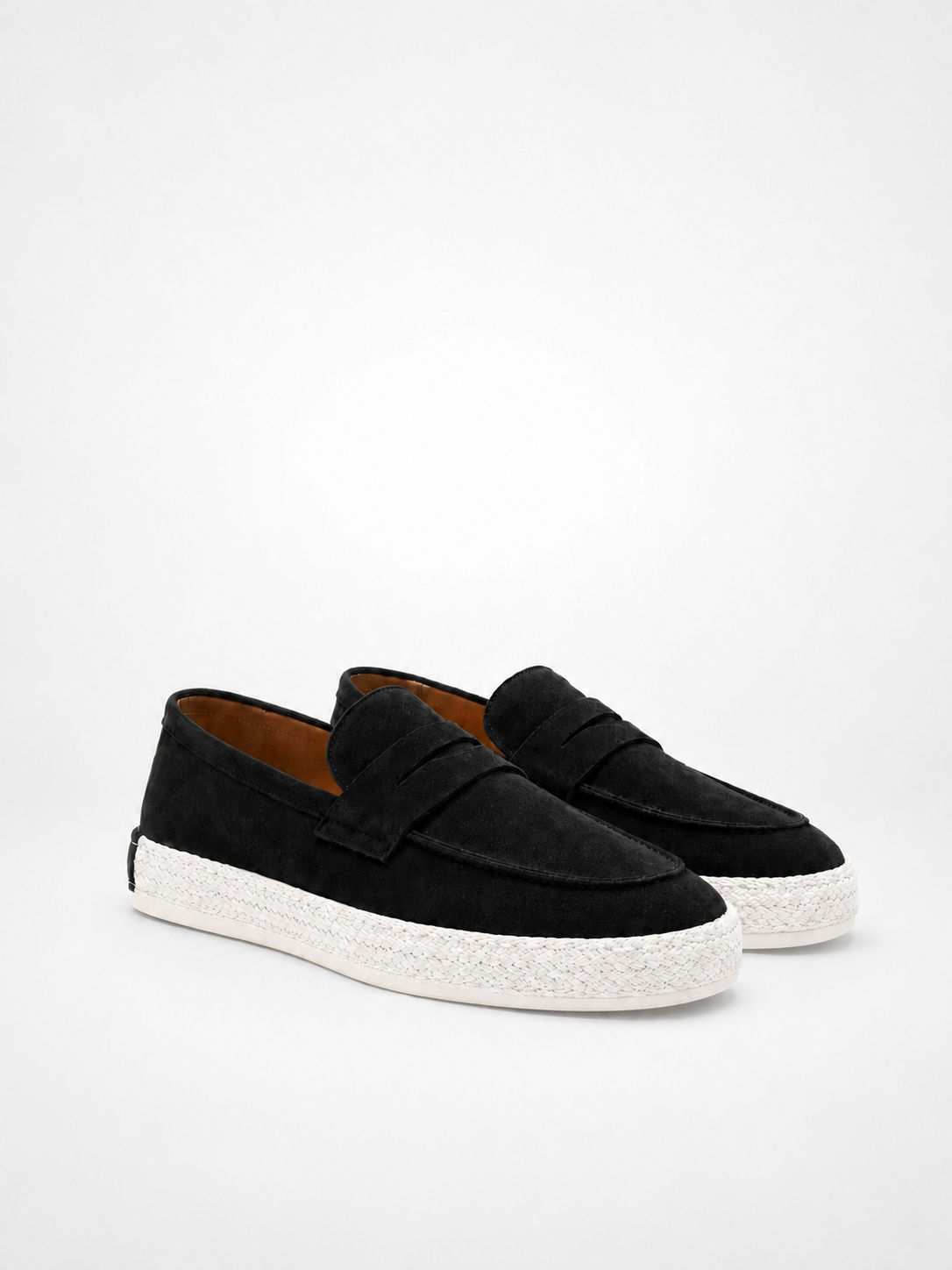 Black Suede Loafer