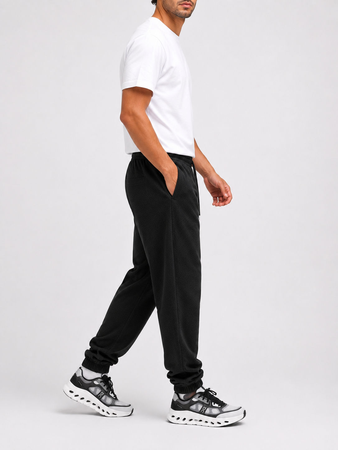 Sweat pant - Black - A0818